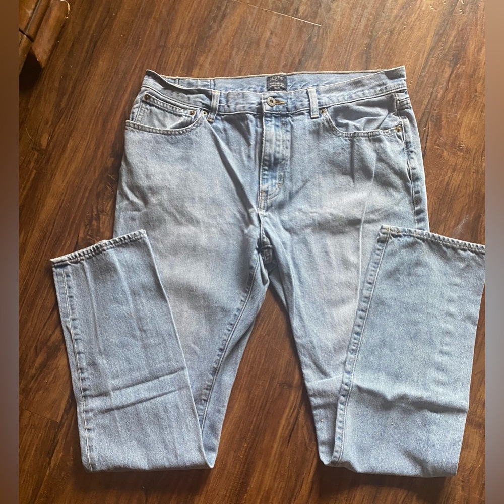 J. Crew Mens, The Driggs jeans.36x34